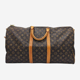 MONOGRAM CANVAS KEEPALL 55 BANDOULIERE