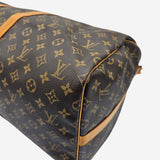 MONOGRAM CANVAS KEEPALL 55 BANDOULIERE