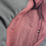 NYLON TWEED ON STITCH FLAP BAG