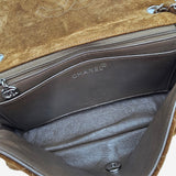 Medium ruskind single flap bag