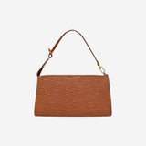 BRUN EPI LÆDER POCHETTE ACCESSOIRES