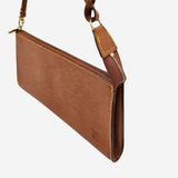 BRUN EPI LÆDER POCHETTE ACCESSOIRES