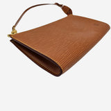 BRUN EPI LÆDER POCHETTE ACCESSOIRES