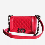 PINK/KORAL SMALL PATENT BOY