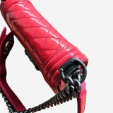 PINK/KORAL SMALL PATENT BOY