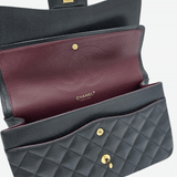 LARGE SORT CAVIAR CLASSIC DOUBLE FLAP