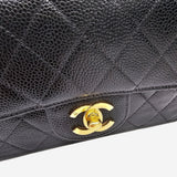 CAVIAR SMALL CLASSIC DOUBLE FLAP