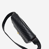 VINTAGE CHEVRON FLAP BAG