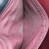 VINTAGE CHEVRON FLAP BAG