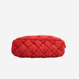 ORANGE BUBBLE QUILT CAMERA BAG