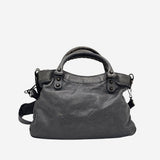 GRÅ MINI CITY BAG