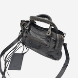 GRÅ MINI CITY BAG