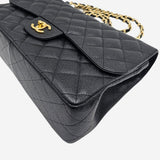 LARGE SORT CAVIAR CLASSIC DOUBLE FLAP
