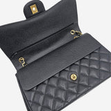 LARGE SORT CAVIAR CLASSIC DOUBLE FLAP