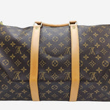 MONOGRAM CANVAS KEEPALL 50