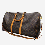 MONOGRAM CANVAS KEEPALL 55 BANDOULIERE