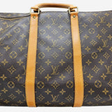 MONOGRAM CANVAS KEEPALL 55 BANDOULIERE