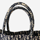 Large Oblique canvas book Tote