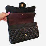 LARGE SORT CAVIAR CLASSIC DOUBLE FLAP