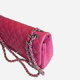 LARGE PINK CLASSIC DOUBLE FLAP