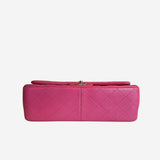 LARGE PINK CLASSIC DOUBLE FLAP