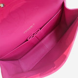 LARGE PINK CLASSIC DOUBLE FLAP