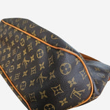 Monogram canvas delightful tote PM