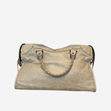 Støvet beige/grøn CITY BAG