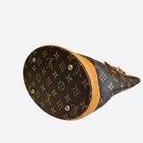 Monogram canvas bucket pm