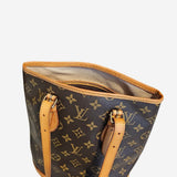 Monogram canvas bucket pm