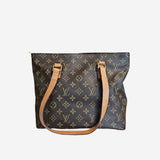 Monogram canvas Cabas Piano