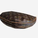 MONOGRAM CANVAS CROISSANT MM
