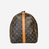 MONOGRAM CANVAS KEEPALL 55 BANDOULIERE