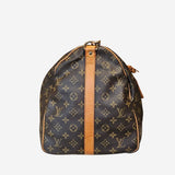 MONOGRAM CANVAS KEEPALL 55 BANDOULIERE