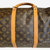 MONOGRAM CANVAS KEEPALL 55 BANDOULIERE
