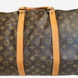 MONOGRAM CANVAS KEEPALL 55 BANDOULIERE