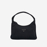 Sort Nylon Hobo