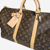 MONOGRAM CANVAS KEEPALL 50