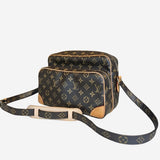 MONOGRAM CANVAS NILE MM