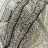 Oblique Jacquard saddle bag