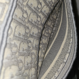 Oblique Jacquard saddle bag