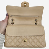 CAVIAR MEDIUM CLASSIC DOUBLE FLAP