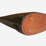 Macadam canvas round handle tote
