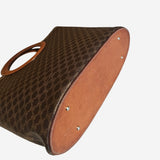 Macadam canvas round handle tote