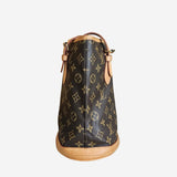 Monogram canvas bucket pm
