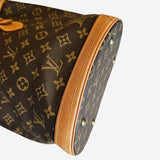 Monogram canvas bucket pm