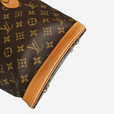 Monogram canvas bucket pm