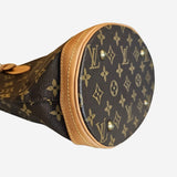 Monogram canvas bucket pm