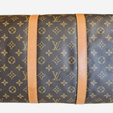 MONOGRAM CANVAS KEEPALL 55 BANDOULIERE