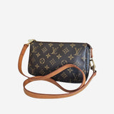 Monogram canvas pochette Accessoires lang rem
